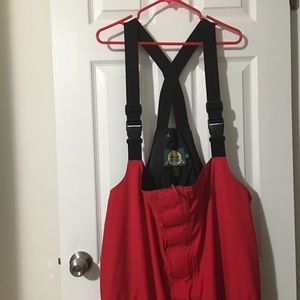 NWOT Gore-Tex guidewear cabelas snow bib overalls